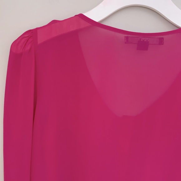 Forever 21 size M fuchsia blouse - Picture 13 of 15